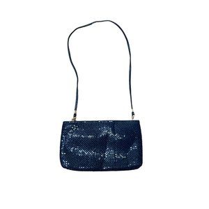 Vintage Metal Mesh Evening Bag Clutch  Shoulder Bag